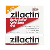 Zilactin Cold Sore Gel-0.25,oz. (Quantity of 4)