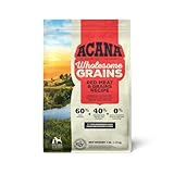 ACANA Wholesome Grains Dry Dog Food, Red Meat and