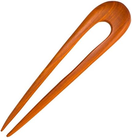 Baerreis Hair Fork, Handmade, Rosebud Style, Chakte Viga 5¼" FP