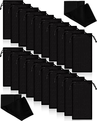 Treela 150 Pack Microfiber Case Pouch Bag Sunglasses Pouch  display picture 1