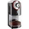 Melitta Molino koffiemolen, 1019-01, elektrische koffiemolen, platte slijpschijf, zwart/rood, CD – Molino – rood mat