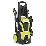 Arksen 3000 PSI 1.7 GPM 14.5 AMP Electric Pressure Washer with (5) Nozzle Adapter with Hose Reel, Green