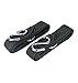 BalanceFrom Lightweight Portable Nylon Parachute Hammock with Two Hammock Tree Straps and Carrying Case (Gray/Yellow)