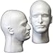 Male Styrofoam Mannequin Head Display