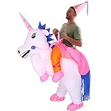 YEAHBEER Inflatable Costume Dinosaur Costumes Unicorn Cosplay Costumes Halloween Costume Costumes (Unicorn Adults)