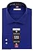 Van Heusen Men's Flex Collar Regular Fit Solid Spread Collar Dress Shirt, Royal Blue, 17