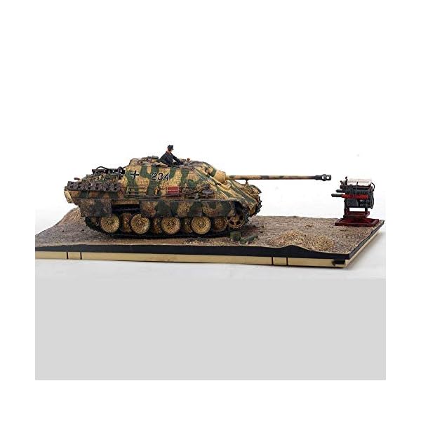 XHH Panzer-Wagen-Legierungsmodell im Maßstab 1:72, Militärischer Jagdpanther G1 Panzer-Zerstörer Deutsches Modell, 11,8… – Bild 6