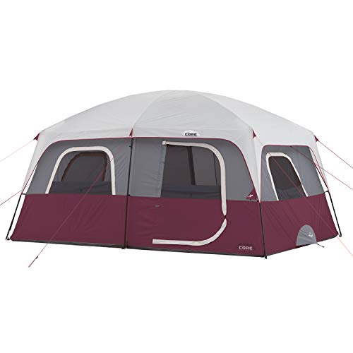 Core 10 Person Straight Wall Cabin Tent Buy Online In Qatar