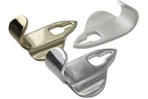 MUSICMEDIC COMFORT THUMB HOOK for SAXOPHONE (Soft Touch Silver)