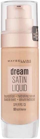 Maybelline Dream Satin Liquid Foundation 45 Honey FPS13 30ml