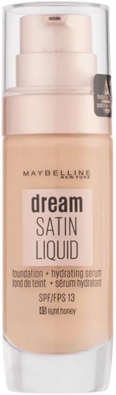 Maybelline Dream Satin Liquid Foundation 45 Honey FPS13 30ml