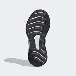 adidas Fortarun Running Shoe, Black/White/Green