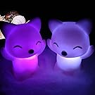 Fenghong Fuchs geformt 7 Farbwechsel LED Nachtlicht Lampe Schlafzimmer Dekoration