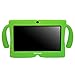 Transwon 7 Inch Cute Kids Case for NPOLE 7 Inch Tablet, Alldaymall A88X, Dragon Touch Y88X Plus 7, Chromo Inc 7 Inch Tablet, NeuTab N7s Pro, Autobeyond 7inch, Tagital T7X, iRULU eXpro X1 7 - Green