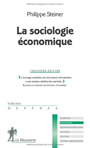 La  sociologie économique