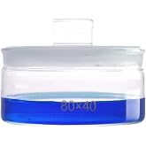 QiMan Low Form Weighing Bottle with Ground Stopper Borosilicate Glass Weighing Bottle 80 * 40mm