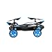 ToyPark 2.4GHz Remote Control Drone Flying Vehicles with 360 Degree  Rolling Action LED lights