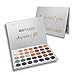 Beauty Glazed Professional Cosmetic Matte Shimmer Eyeshadow Palette 35 Color With Drop Shaped Cotton Pad Long Lasting Eyeshadow Palette Powder Beauty Blender(35 Color+1PCS)