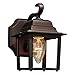Brinks 7564D-113-1 Coach Light with Photocell Dtd Bronze Light