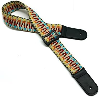 Hawaii Ukulele Guitar strap Belt Adjustable Leather End