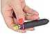 Generic AAA Battery New 10 Speed Wireless Long Bullet Vibrators Sex Toys for Women, Black, 0.02 Pound
