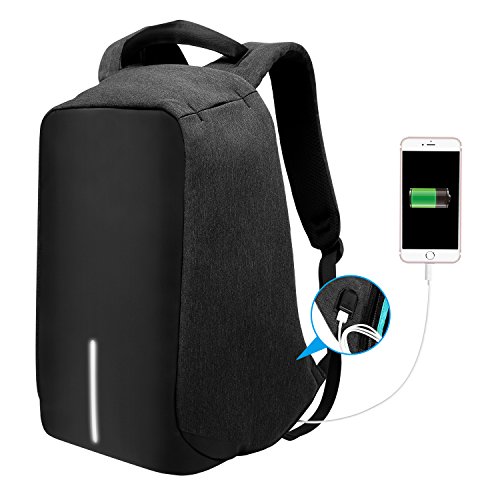 Tocode anti-theft laptop backpack with usb charging por…