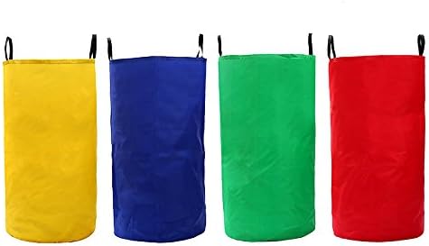 KAGADS 4 Pcs Sack Race Bag Garden Games Hopping Jumping Outdoor Sports Party Game Kids Funny Toys