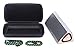Caseling Hard CASE for SoundBot SB520 3D HD Bluetooth 4.0 Wireless Speaker. - Fits the Cables.