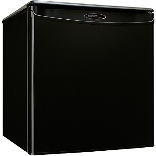 Premium Mini Fridge Appliances Compact Small Apartment Size Refrigerator in Black