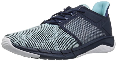 Reebok Women's Fast Flexweave, Collegiate Navy/Blue Lagoon/raincloud/White, 11 M US