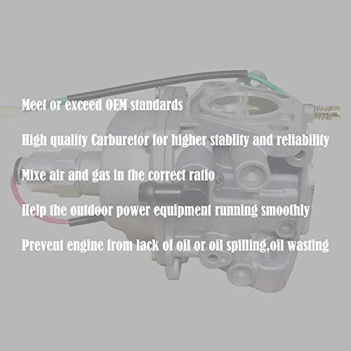 Mastergood 32 853 12-S Carburetor Carb Kit with Gasket for Kohler 23 24 25 26 27 HP Motor Toro Lawn Tractor Replace OE#32 853 08-S 32 853 04-S 32 853 12-S