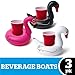 BigMouth Inc Inflatable Drink Holder for Pool, Floating Cup Holder for Hot Tub & Water, Fun Outdoor Beverage Float
