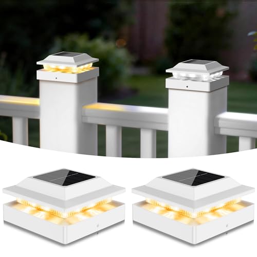 Toeuie Solar Post Cap Lights