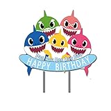 Shark Birthday Cake Topper
