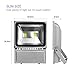 GLW 100W LED Outdoor Flood Light Super Bright,9000lm,6000K,110V,250W HPS Bulb Equivalent,Waterproof IP65 Security Work Light,US 3 Prong Plug