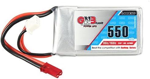 MAUBHYA Gaoneng GNB 7.4V 550mAh 2S 80/160C Lipo Battery JST Plug For Aurora 90 100