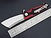 Eafengrow EF78 Folding Pocket Knife D2 Blade and G10 Handle with Clip Ball Bearing EDC Tool for Outdoor Rescue Survival (EF78-red)