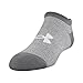 Under Armour Youth Essential No Show Socks, 6-Pairs, Marl/Assorted Colors, Small