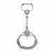 Holylove Colorful Crystal Unique 2016 Statement Body Jewelry Necklace- with Color Box (Silver)