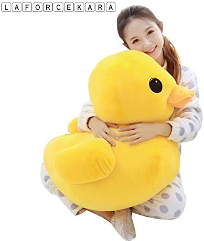 JEWH Big Yellow Duck Stuffed Animals Plush Toy - Cute Big Yellow Duck Plush Toys for Birthday Baby Gift (50 cm)