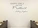 Picniva Happy Girls are The Prettiest. Audrey Hepburn. Vinyl Wall Art Inspirational Quotes and Saying Home Decor Decal Sticker