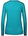 BH B.I.L.Y USA Women's Round Neck Button Down Soft Classic Knit Cardigan Aqua Medium