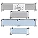 Lambs & Ivy Baby Dino Blue/White Dinosaur 4-Piece Baby Crib Bumper Pads Set