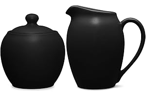 Noritake Colorwave Graphite Sugar and Creamer Set