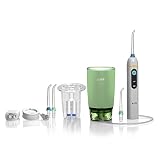 Jetpik JP50 Home - Rechargeable Electric Dental Flosser Oral Irrigator with Pulsating Floss + Water Jet Pik Power
