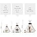 Zaihe Pet Teepee Dog & Cat Bed - Dog Tents & Pet Houses with Cushion & Blackboard, 24 Inch, Up to 15lbs, White, Lace Style