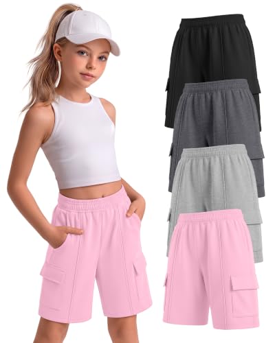Girl's Cargo Bermuda Shorts