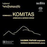 HOMAGE TO KOMITAS:ARMENIAN AND GERMAN SONGS (CD /  image