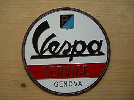 Amazon スチールエンブレム Service Lサイズ バイク用エンブレム 車 バイク