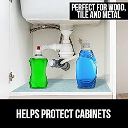 Gorilla Grip Quick Dry Waterproof Under Sink Mat